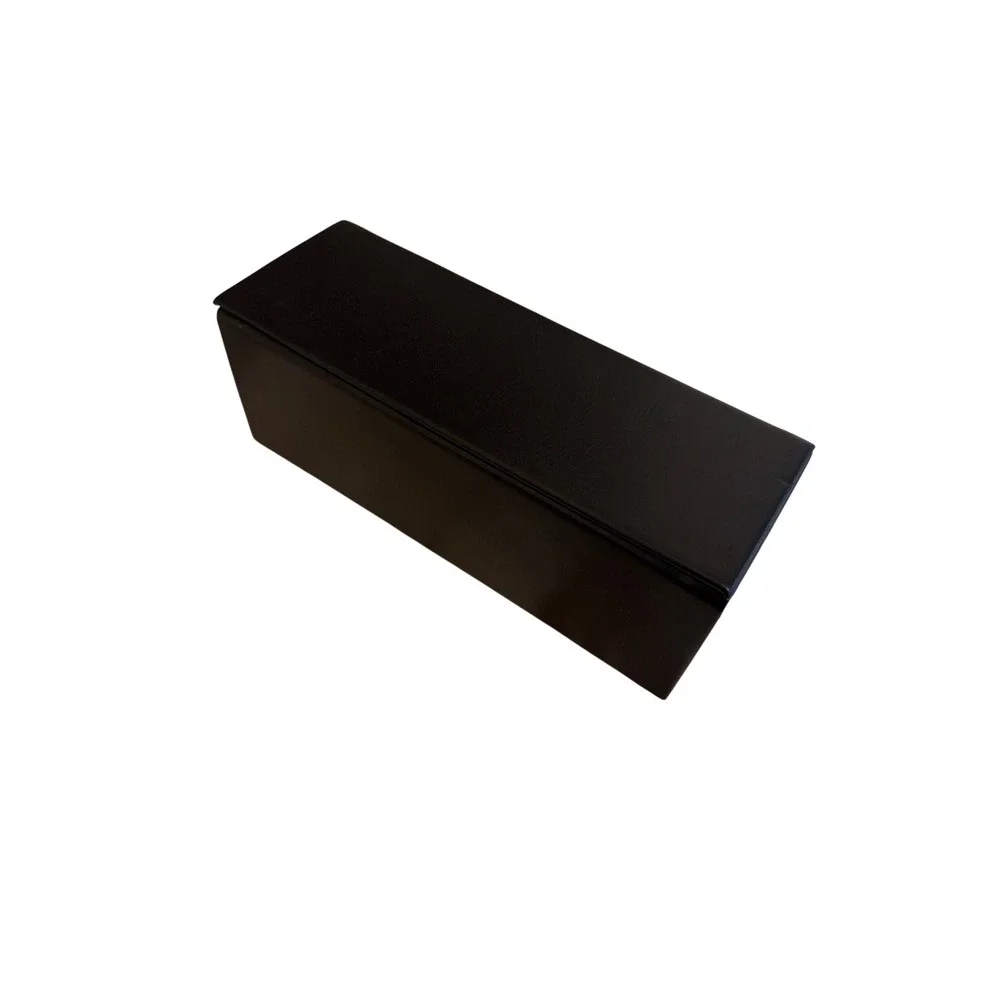 J.Crew Sunglasses Case Black Collapsible Foldable Magnetic Gold Logo Accessory